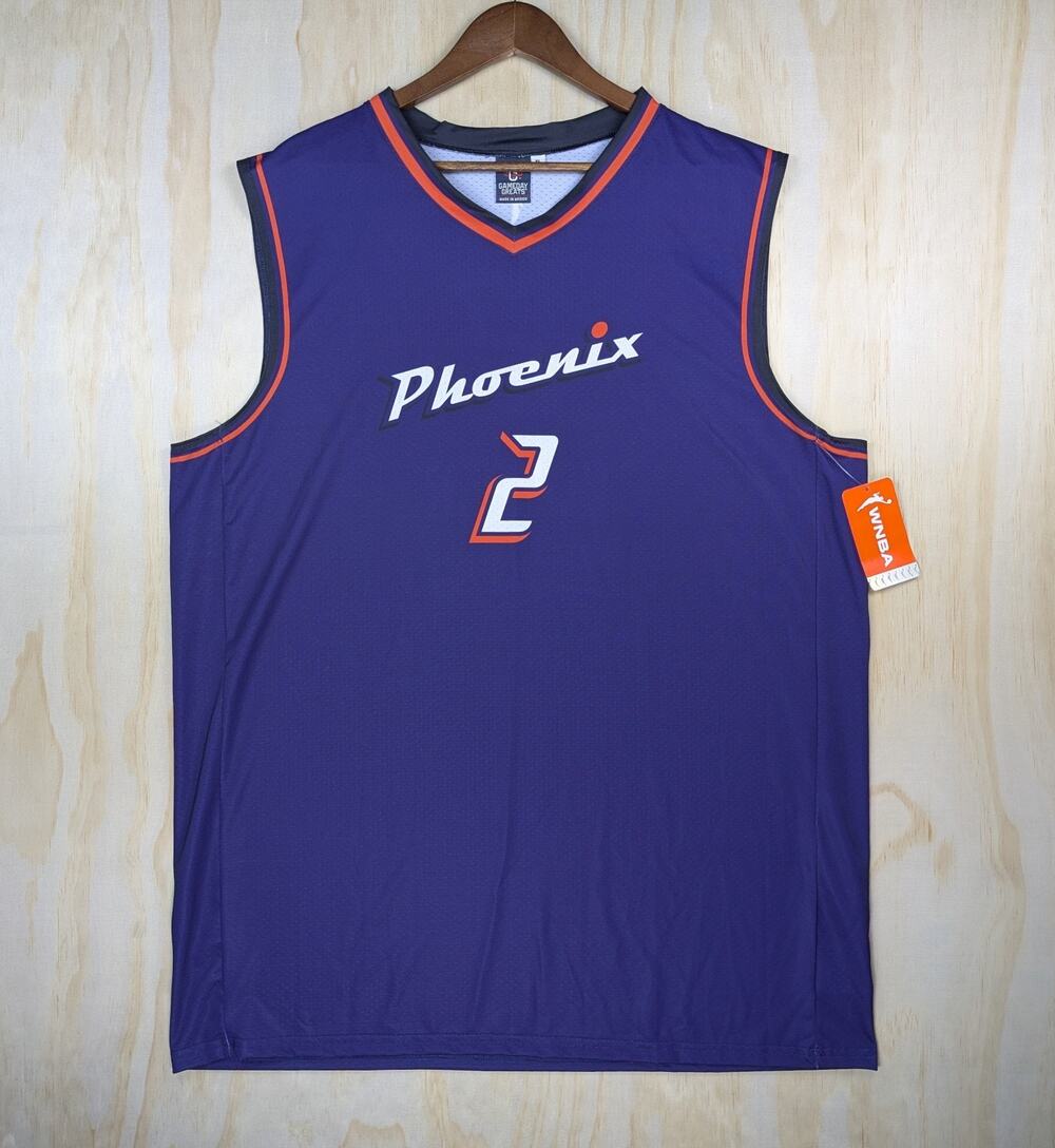 Gameday Greats Women's XL Phoenix Mercury Kahleah Copper 2 Jersey Purple NWT